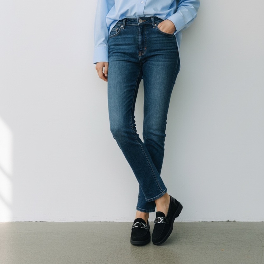 Donald J. Pliner Black Suede Loafers